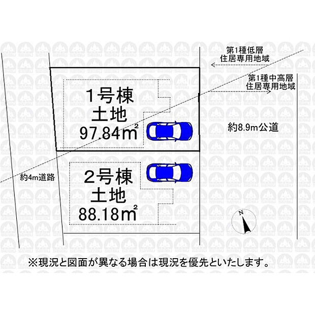 区画図