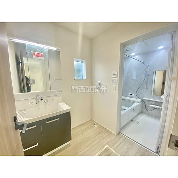 使い勝手の良い洗面空間がゆとりの時間を演出