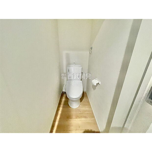1F・2Fのトイレは温水洗浄便座付で毎日清潔・快適