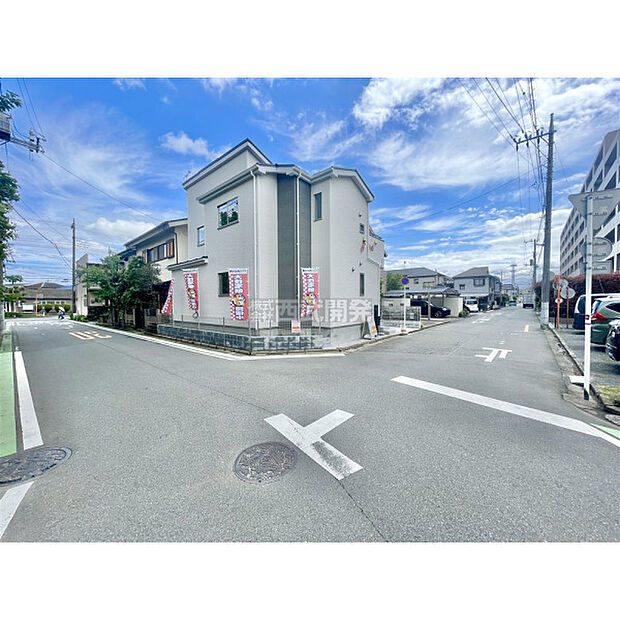 角地ならではの開放感をご見学で体感いただけます。