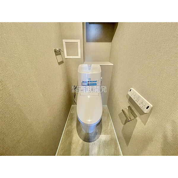 温水洗浄便座付のトイレで毎日清潔・快適
