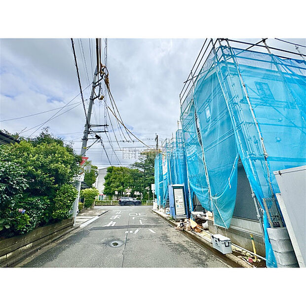 6月29日撮影/前面道路
