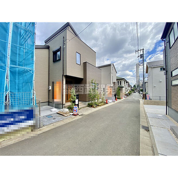 完成につきごゆっくりとご見学いただけます。(現地全体)