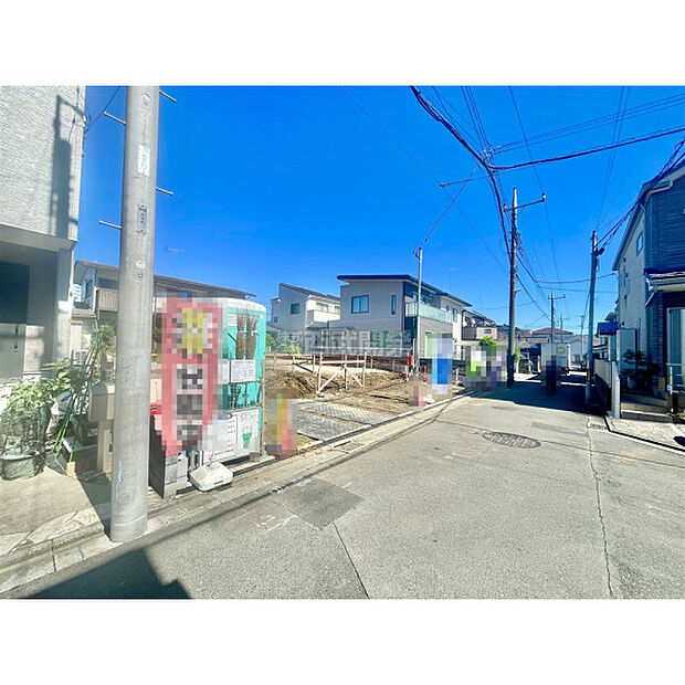 10月1日撮影/前面道路