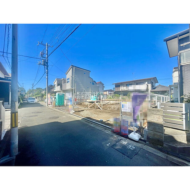 10月1日撮影/前面道路