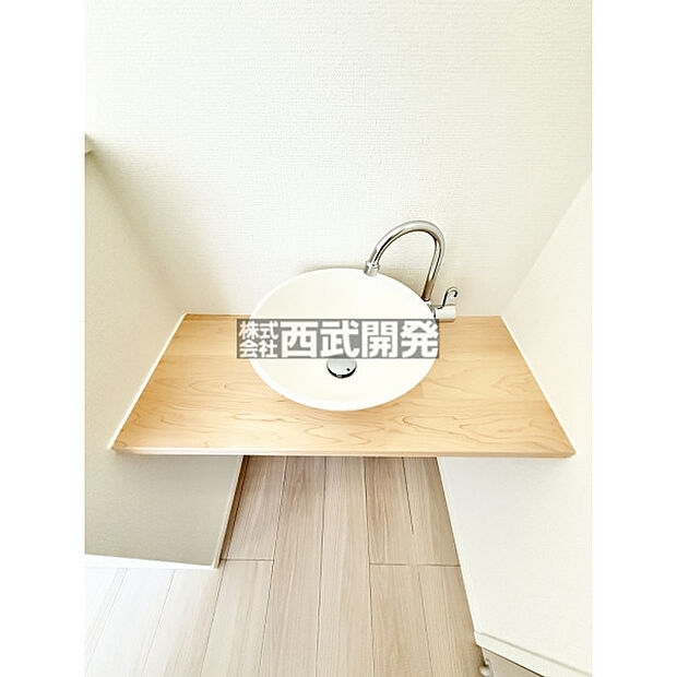 2階　手洗いカウンター