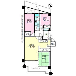 間取図画像 3LDK