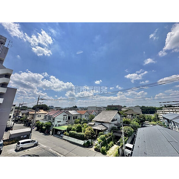 ルーフバルコニーからの眺望
