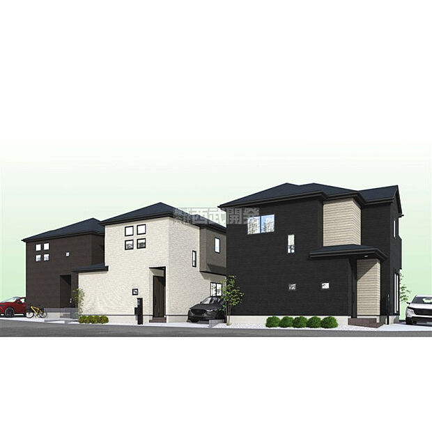 販売現地全景イメージパース