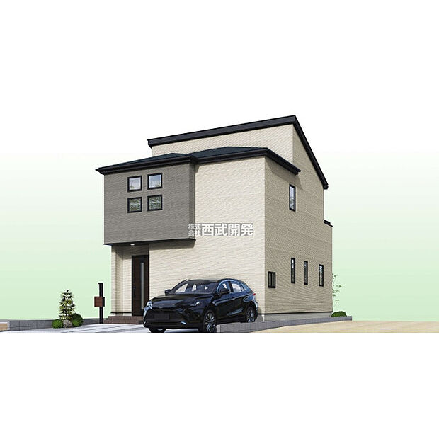 参考プラン外観パース