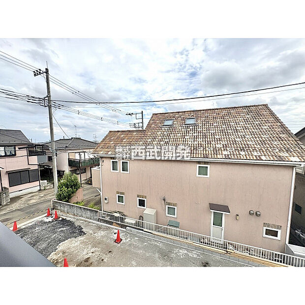 バルコニーからの眺望。