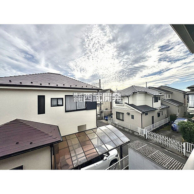 バルコニーからの眺望。