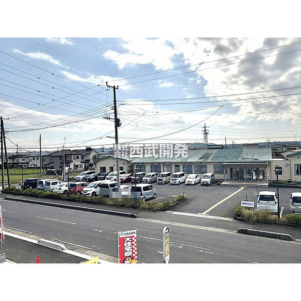 バルコニーからの眺望。