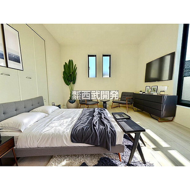 配置してある家具や小物はCGによるイメージです。