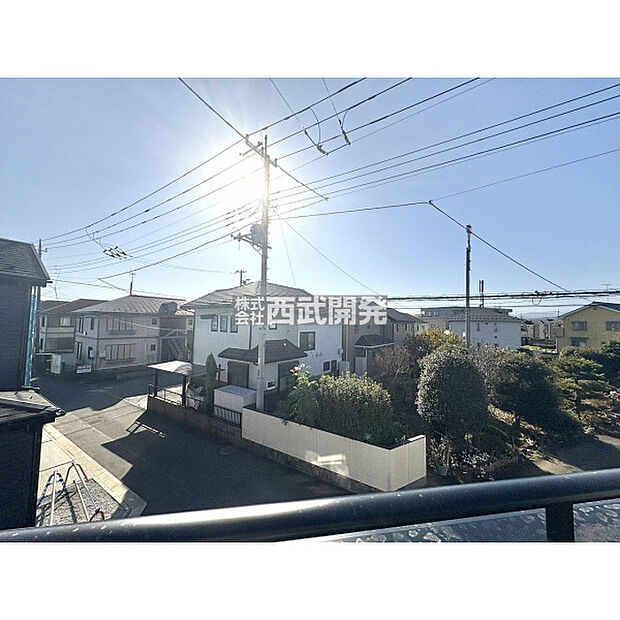 バルコニーからの眺望。