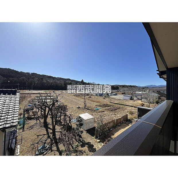 バルコニーからの眺望。