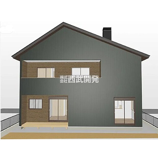 販売現地外観完成予想図