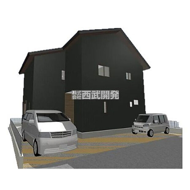 販売現地外観完成予想図