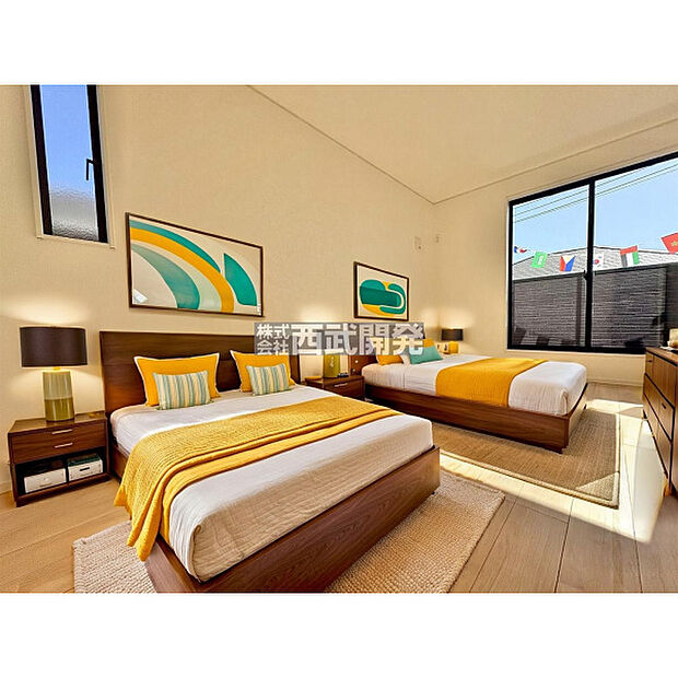 配置してある家具や小物はCGによるイメージです。