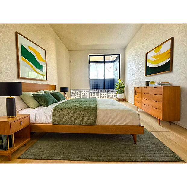 配置してある家具や小物はCGによるイメージです