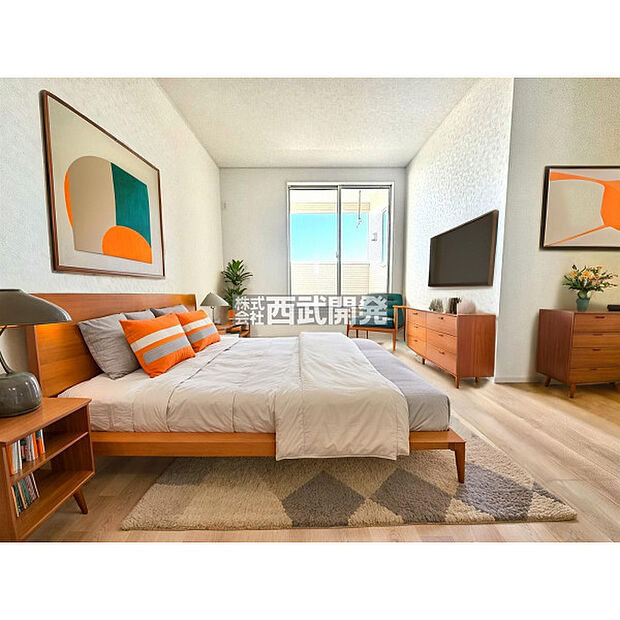 配置してある家具や小物はCGによるイメージです