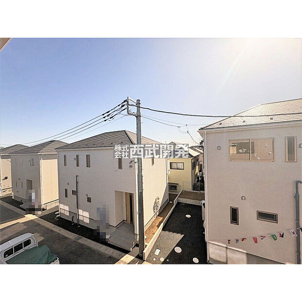 バルコニーからの眺望。