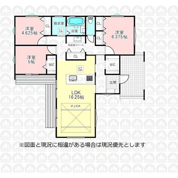回遊導線の使い勝手の良い間取りです。