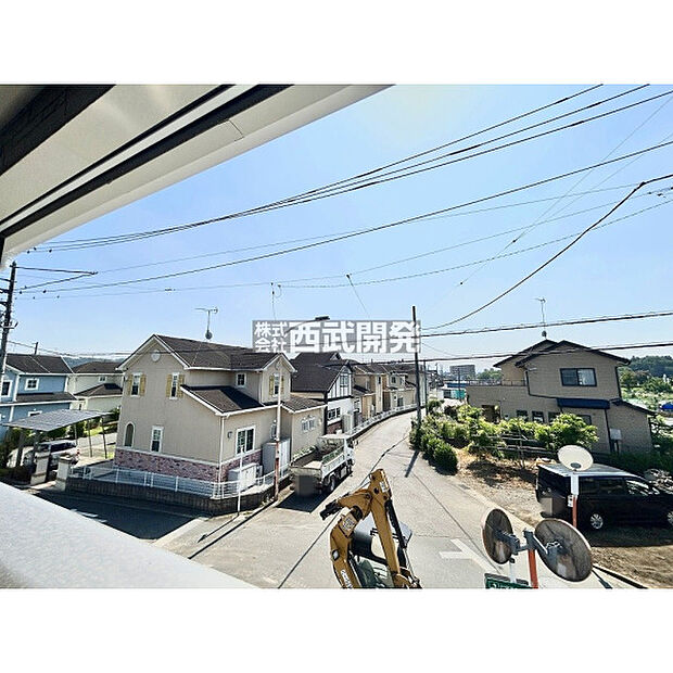 バルコニーからの眺望。