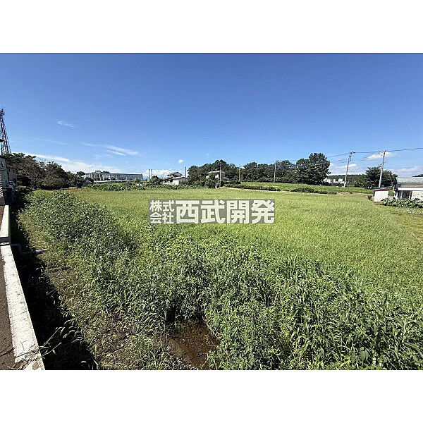 敷地から北側の眺望