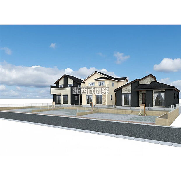 現地全景外観イメージパース