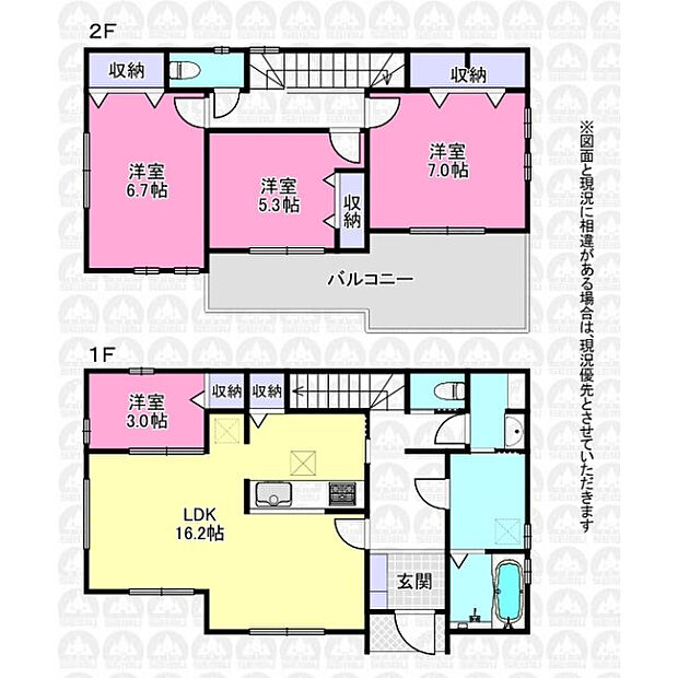 2号棟間取図