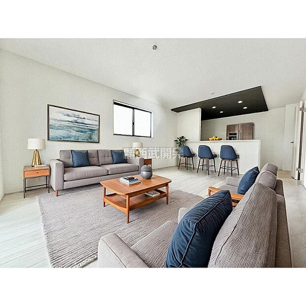 配置してある家具や小物はCGによるイメージです