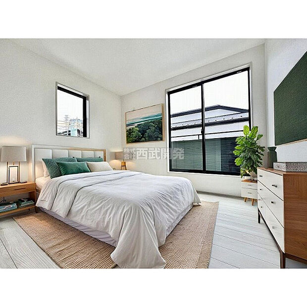 配置してある家具や小物はCGによるイメージです