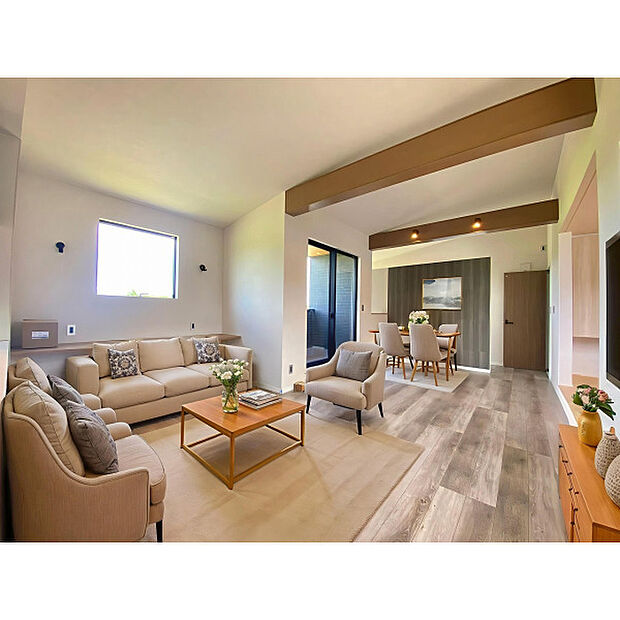 【配置してある家具や小物はCGによるイメージです】