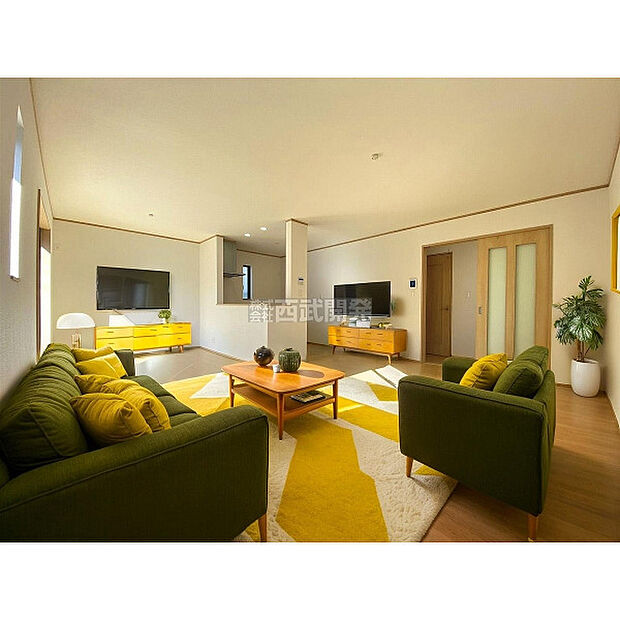 配置してある家具や小物はCGによるイメージです