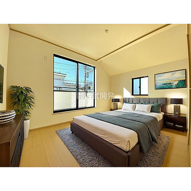 配置してある家具や小物はCGによるイメージです