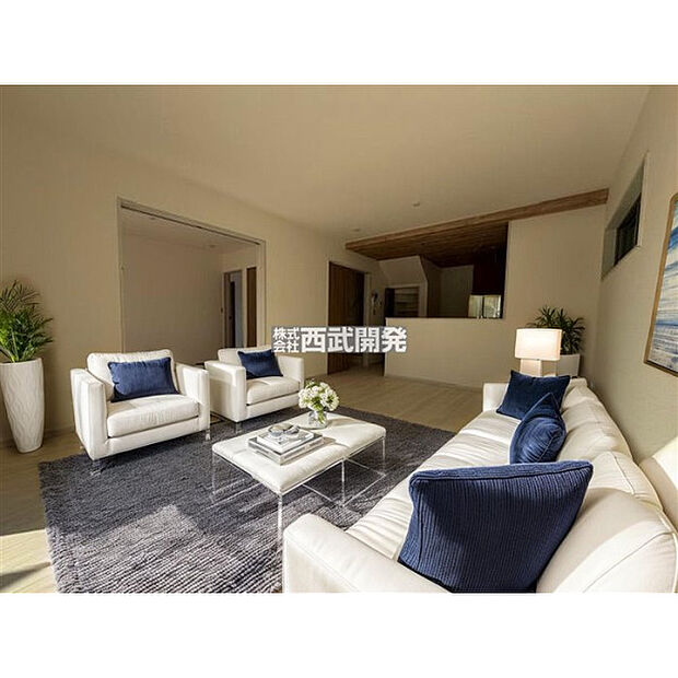 配置してある家具や小物はCGによるイメージです