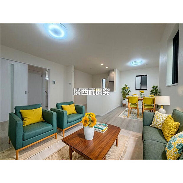 配置してある家具や小物はCGによるイメージです