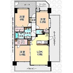 間取図画像 3LDK