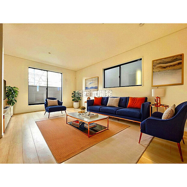 配置してある家具や小物はCGによるイメージです