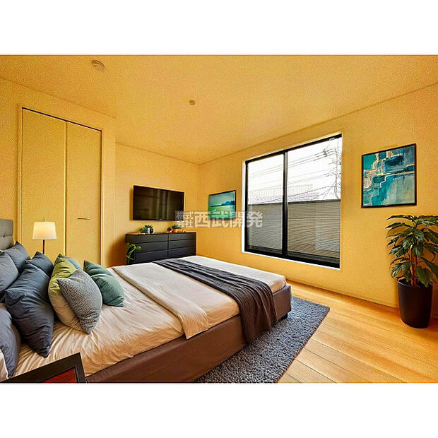 配置してある家具や小物はCGによるイメージです