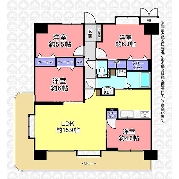 間取り：311002384885