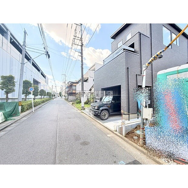 前面道路