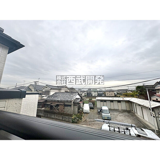 バルコニーからの眺望(2025年11月撮影)