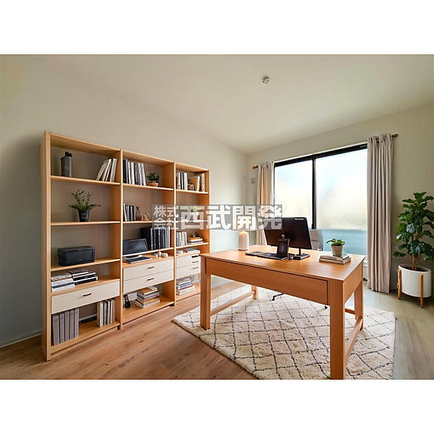 配置してある家具や小物はCGによるイメージです。