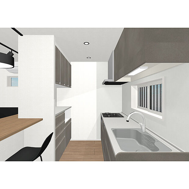 図面を基に描いたイメージパースにつき実物とは異なります。