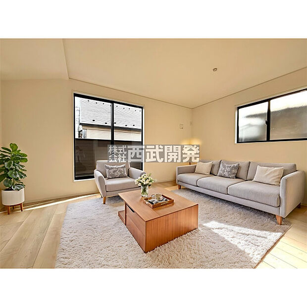 配置してある家具や小物はCGによるイメージです