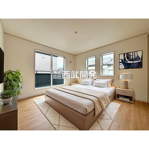 配置してある家具や小物はCGによるイメージです。