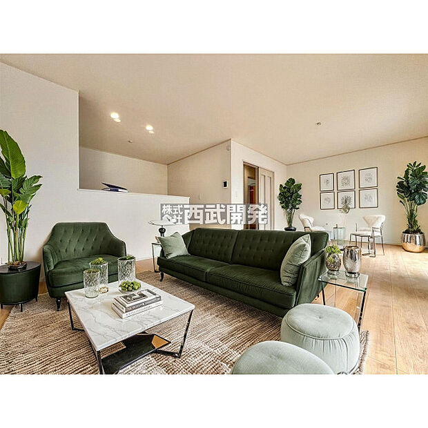 配置してある家具や小物はCGによるイメージです