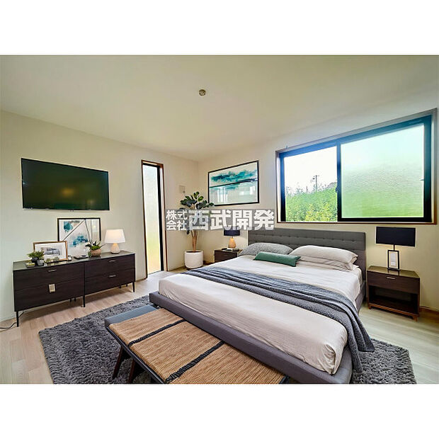 配置してある家具や小物はCGによるイメージです(洋室7帖)